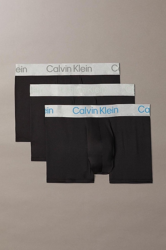 Calvin Klein Erkek 3'lü Boxer LV00NB42693W7 Siyah Calvin Klein Erkek 3'lü Boxer LV00NB42693W7 Siyah