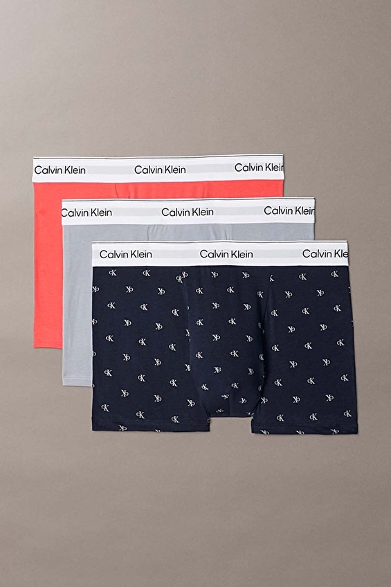 Calvin Klein Erkek 3'lü Boxer LV00NB42864UV Pembe Calvin Klein Erkek 3'lü Boxer LV00NB42864UV Pembe