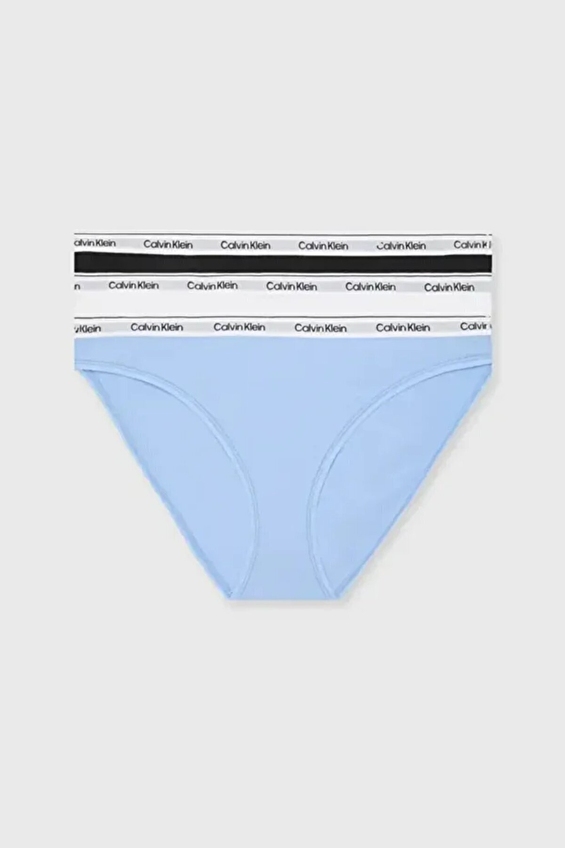 Calvin Klein Kadın 3'lü Külot 000QD5207E31T Siyah/beyaz/mavi Calvin Klein Kadın 3'lü Külot 000QD5207E31T Siyah/beyaz/mavi