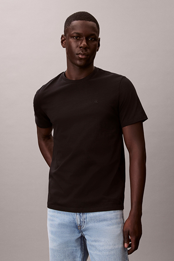 Calvin Klein Jeans Erkek Tişört LV04RD254G Siyah Calvin Klein Jeans Erkek Tişört LV04RD254G Siyah