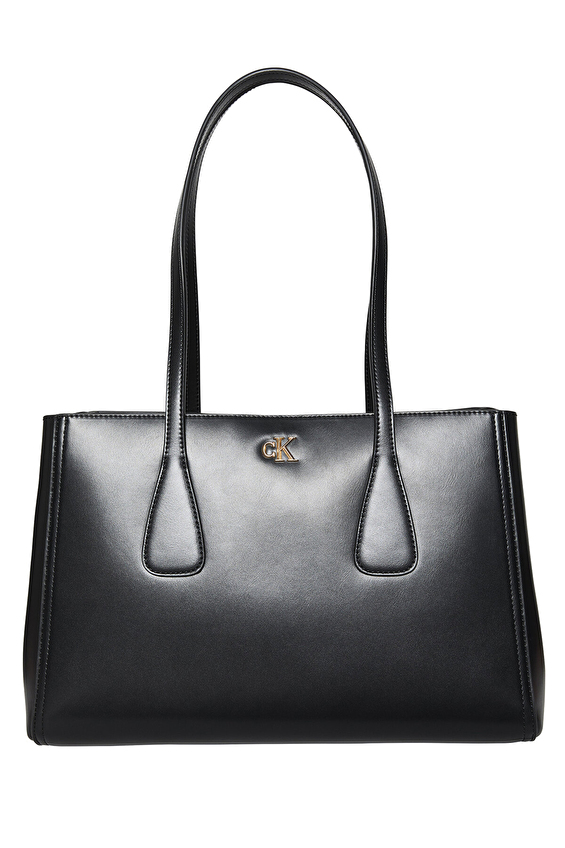 Calvin Klein Kadın El Çantası LV04F3442GUB1 Siyah Calvin Klein Kadın El Çantası LV04F3442GUB1 Siyah