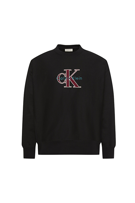 Calvin Klein Jeans Erkek Sweatshirt LV04RE200G Siyah Calvin Klein Jeans Erkek Sweatshirt LV04RE200G Siyah