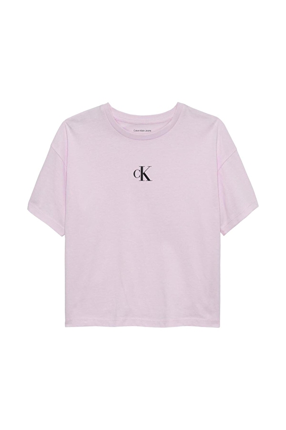 Calvin Klein Kız Çocuk Tişört IG0IG02136 Pembe