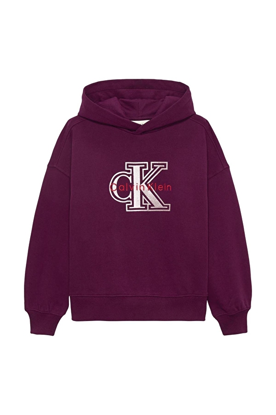 Calvin Klein Kız Çocuk Sweat IG0IG03068 Bordo