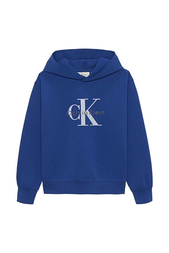 Calvin Klein Erkek Çocuk Sweat IB0IB02615 Mavi