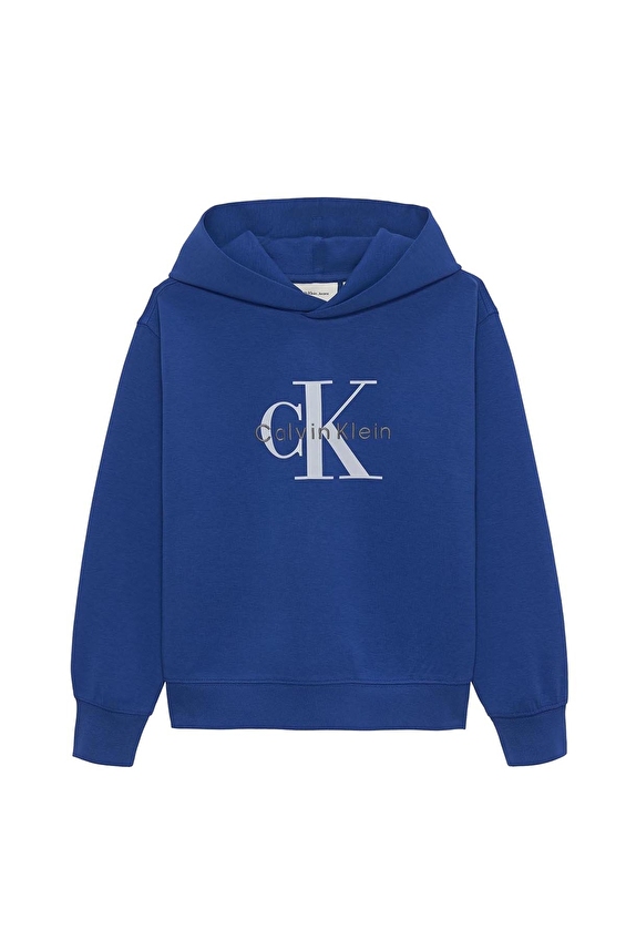 Calvin Klein Erkek Çocuk Sweat IB0IB02615 Mavi