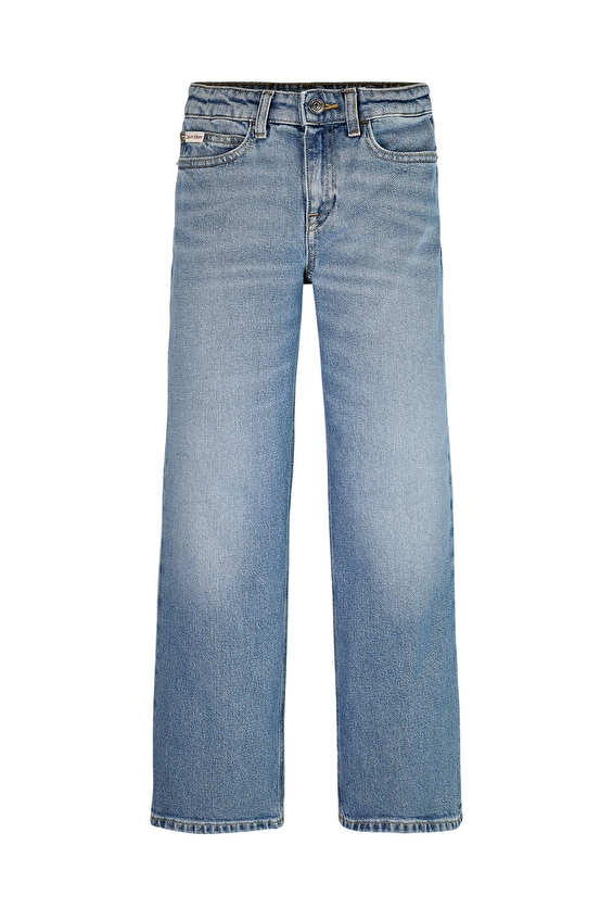 Calvin Klein Kız Çocuk Kot Pantolon IG0IG03053 Mavi Calvin Klein Kız Çocuk Kot Pantolon IG0IG03053 Mavi