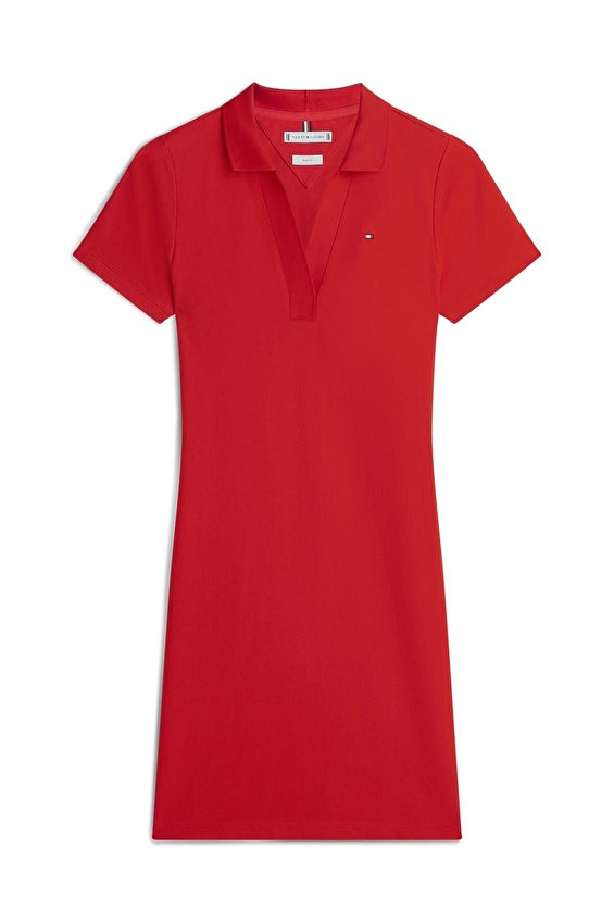 Tommy Hilfiger Kadın Elbise WW0WW42567 Turuncu Tommy Hilfiger Kadın Elbise WW0WW42567 Turuncu