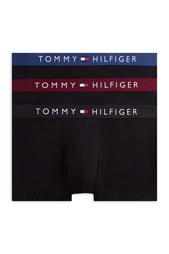 Tommy Hilfiger Erkek 3'lü Boxer UM0UM0390806J Siyah Tommy Hilfiger Erkek 3'lü Boxer UM0UM0390806J Siyah