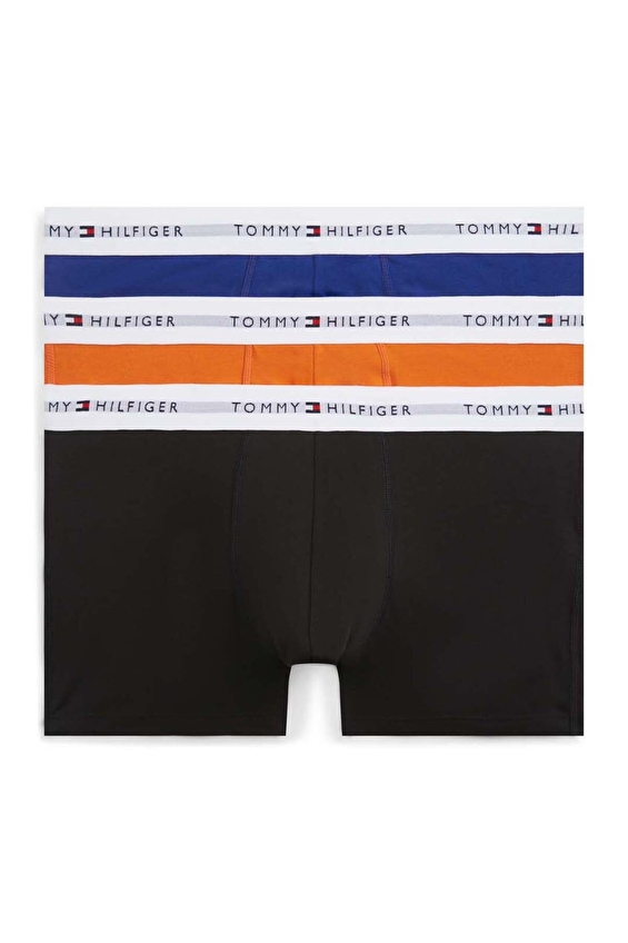 Tommy Hilfiger Erkek 3'lü Boxer UM0UM038890YZ Mavi Tommy Hilfiger Erkek 3'lü Boxer UM0UM038890YZ Mavi