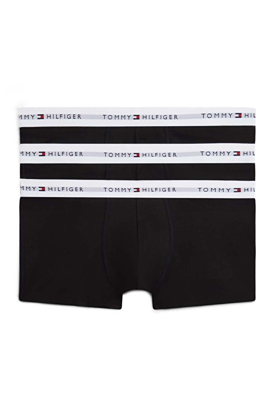 Tommy Hilfiger Erkek 3'lü Boxer UM0UM037520R8 Siyah Tommy Hilfiger Erkek 3'lü Boxer UM0UM037520R8 Siyah
