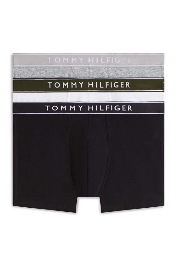 Tommy Hilfiger Erkek 3'lü Boxer UM0UM038820WD Lacivert/beyaz/gri Tommy Hilfiger Erkek 3'lü Boxer UM0UM038820WD Lacivert/beyaz/gri