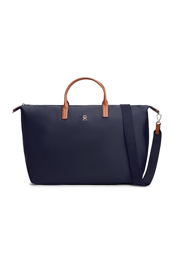 Tommy Hilfiger Kadın Seyahat Çantası AW0AW18425BDS Siyah Tommy Hilfiger Kadın Seyahat Çantası AW0AW18425BDS Siyah