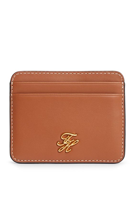 Tommy Hilfiger Kadın Kartlık AW0AW18491GB8 Konyak Tommy Hilfiger Kadın Kartlık AW0AW18491GB8 Konyak