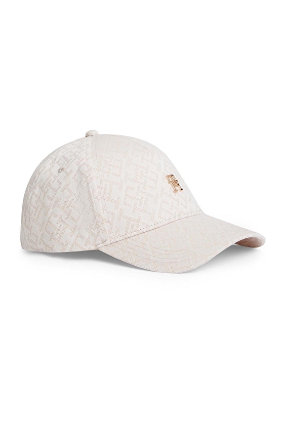 Tommy Hilfiger Kadın Şapka AW0AW18331AA8 Kırık beyaz Tommy Hilfiger Kadın Şapka AW0AW18331AA8 Kırık beyaz