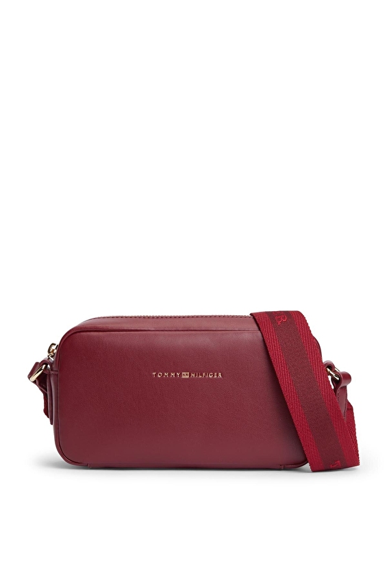 Tommy Hilfiger Kadın Çapraz Çanta AW0AW18370GNE Kırmızı Tommy Hilfiger Kadın Çapraz Çanta AW0AW18370GNE Kırmızı