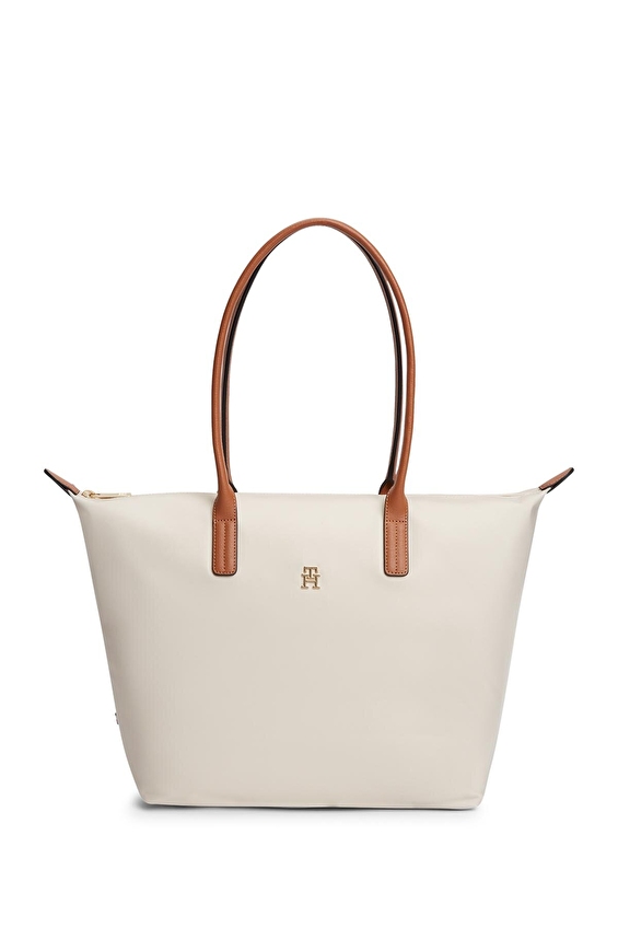 Tommy Hilfiger Kadın El Çantası AW0AW17711AEO Bej Tommy Hilfiger Kadın El Çantası AW0AW17711AEO Bej