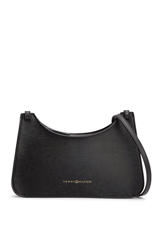 Tommy Hilfiger Kadın Çapraz Çanta AW0AW18619BDS Siyah Tommy Hilfiger Kadın Çapraz Çanta AW0AW18619BDS Siyah
