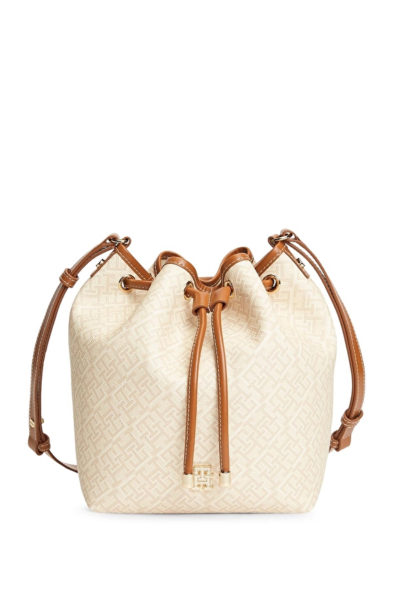 Tommy Hilfiger Kadın El Çantası AW0AW188470F4 Bej Tommy Hilfiger Kadın El Çantası AW0AW188470F4 Bej