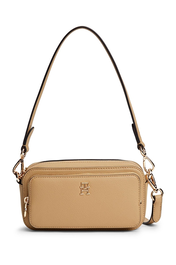 Tommy Hilfiger Kadın Çapraz Çanta AW0AW18377RBC Koyu bej Tommy Hilfiger Kadın Çapraz Çanta AW0AW18377RBC Koyu bej