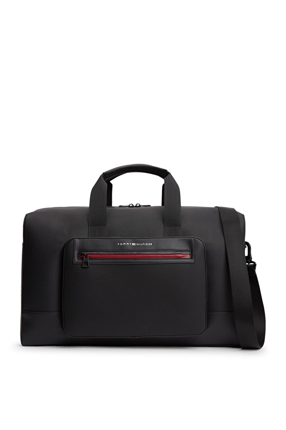 Tommy Hilfiger Erkek Seyahat Çantası AM0AM14160BDS Siyah Tommy Hilfiger Erkek Seyahat Çantası AM0AM14160BDS Siyah