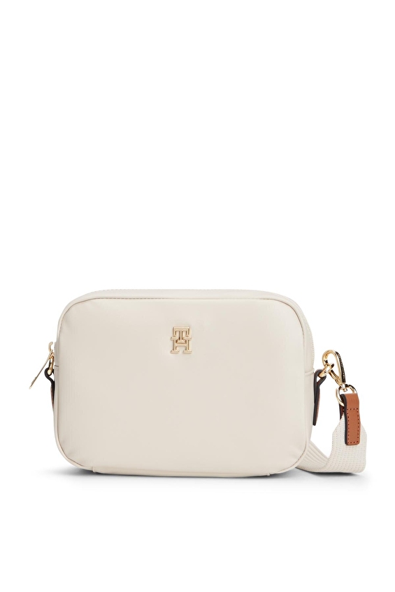 Tommy Hilfiger Kadın El Çantası AW0AW17704AEO Bej Tommy Hilfiger Kadın El Çantası AW0AW17704AEO Bej