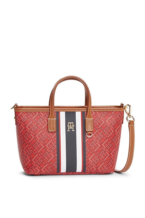 Tommy Hilfiger Kadın El Çantası AW0AW183890KP Kırmızı Tommy Hilfiger Kadın El Çantası AW0AW183890KP Kırmızı
