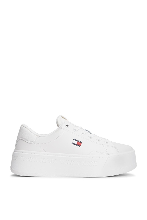 Tommy Jeans Kadın Platform Logo Sneaker Ayakkabı EN0EN02961YBL Beyaz Tommy Jeans Kadın Platform Logo Sneaker Ayakkabı EN0EN02961YBL Beyaz