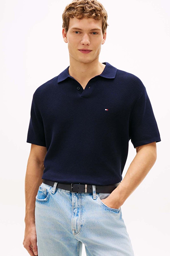 Tommy Hilfiger Erkek Kazak MW0MW42795 Mavi Tommy Hilfiger Erkek Kazak MW0MW42795 Mavi