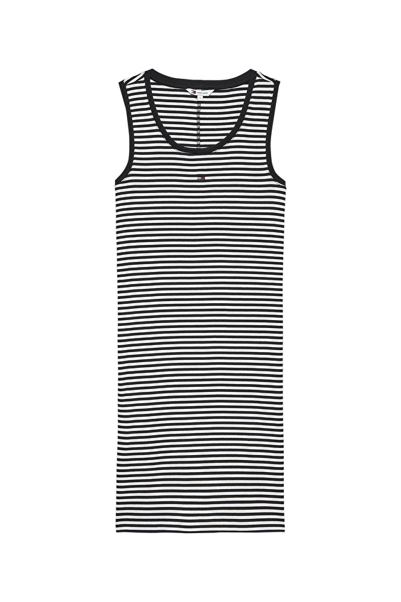 Tommy Jeans Kadın Elbise DW0DW20674 Siyah Tommy Jeans Kadın Elbise DW0DW20674 Siyah