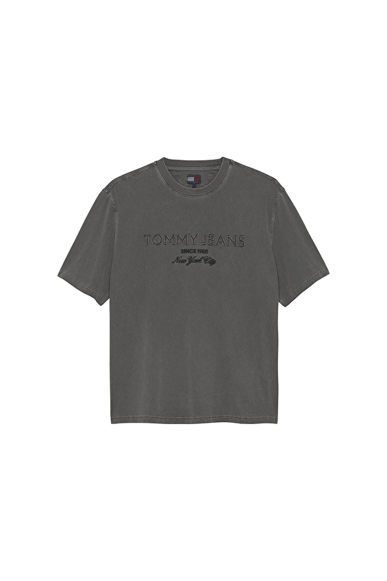 Tommy Jeans Erkek Tişört DM0DM22545 Siyah Tommy Jeans Erkek Tişört DM0DM22545 Siyah