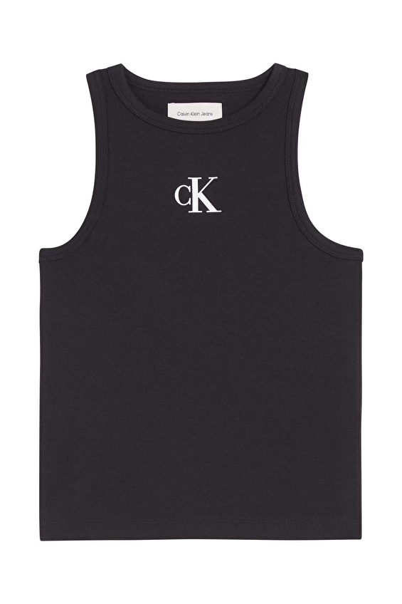 Calvin Klein Kız Çocuk Tişört LVCKSJB10G Siyah