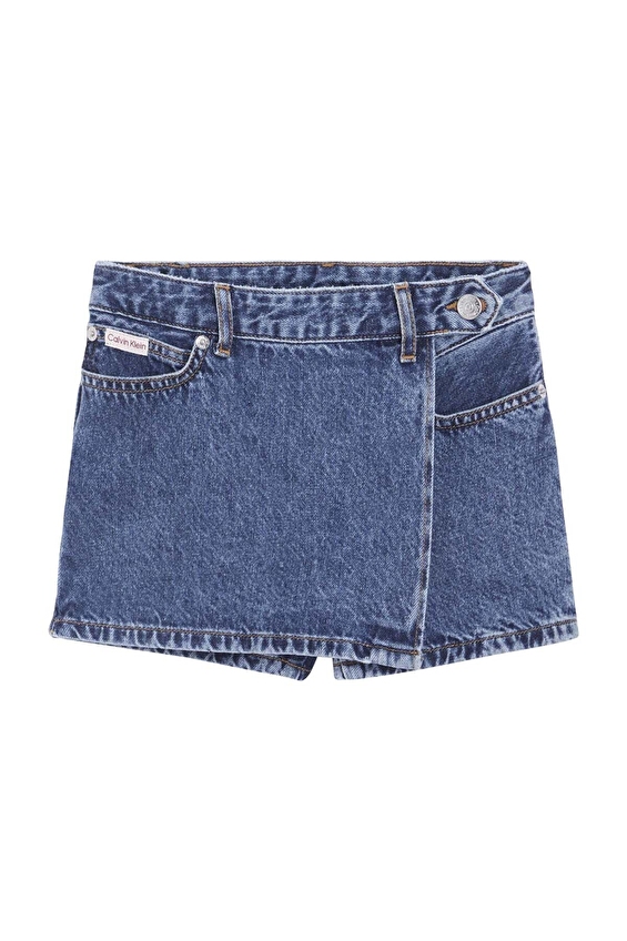 Calvin Klein Kız Çocuk Şort LVCKSJC17G Mavi Calvin Klein Kız Çocuk Şort LVCKSJC17G Mavi