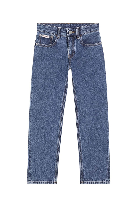 Calvin Klein Erkek Çocuk Kot Pantolon LVCKSJC44B Mavi Calvin Klein Erkek Çocuk Kot Pantolon LVCKSJC44B Mavi