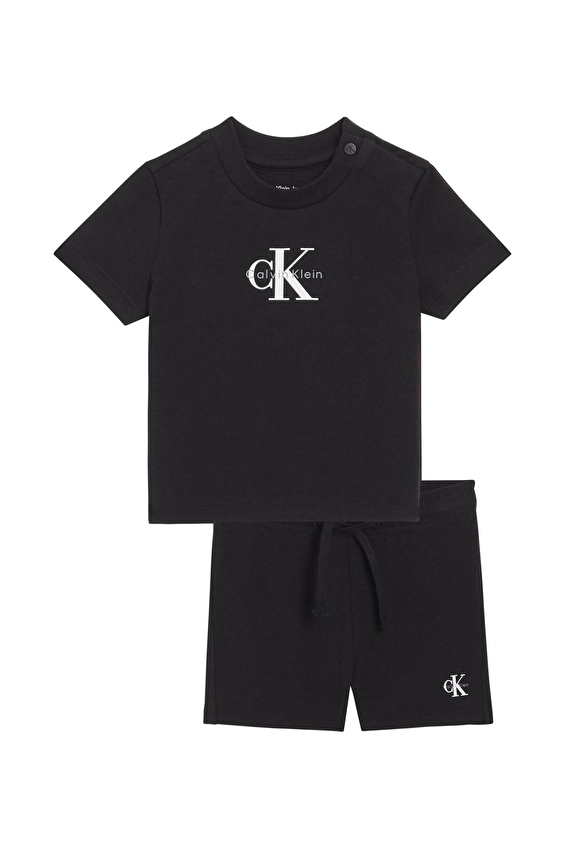 Calvin Klein Bebek Takım LVCKSJI09B Siyah