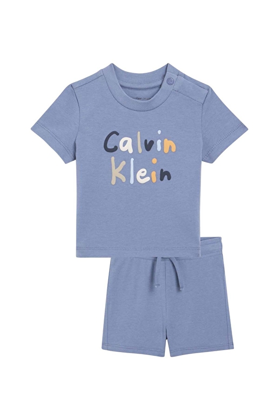 Calvin Klein Bebek Takım LVCKSJI11B Mavi