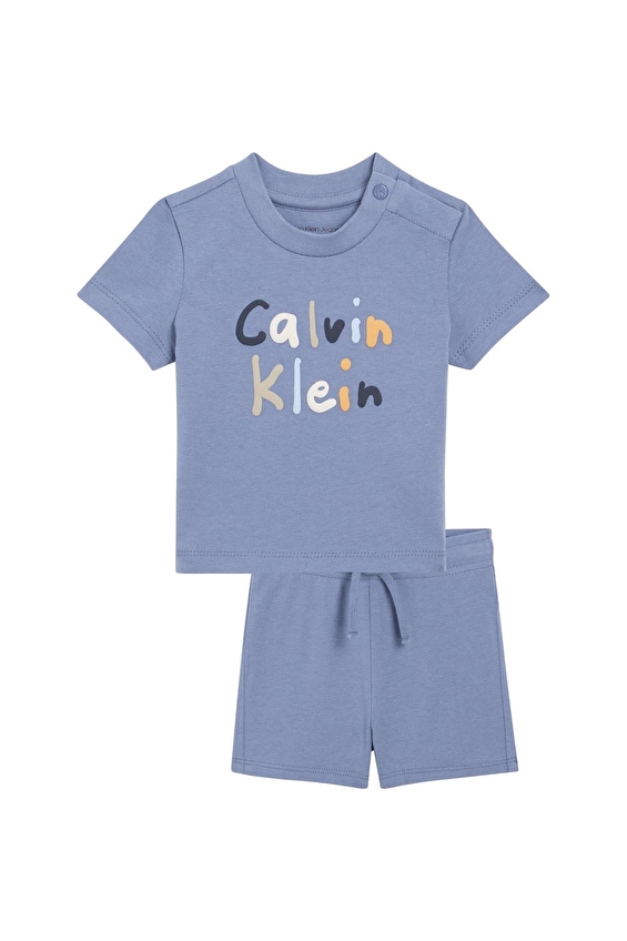 Calvin Klein Bebek Takım LVCKSJI11B Mavi