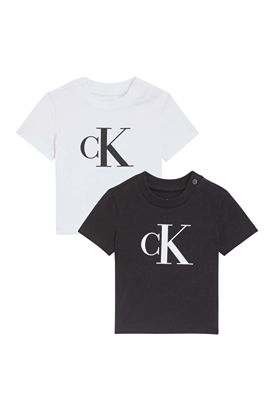 Calvin Klein Bebek Takım LVCKSJI17B Beyaz