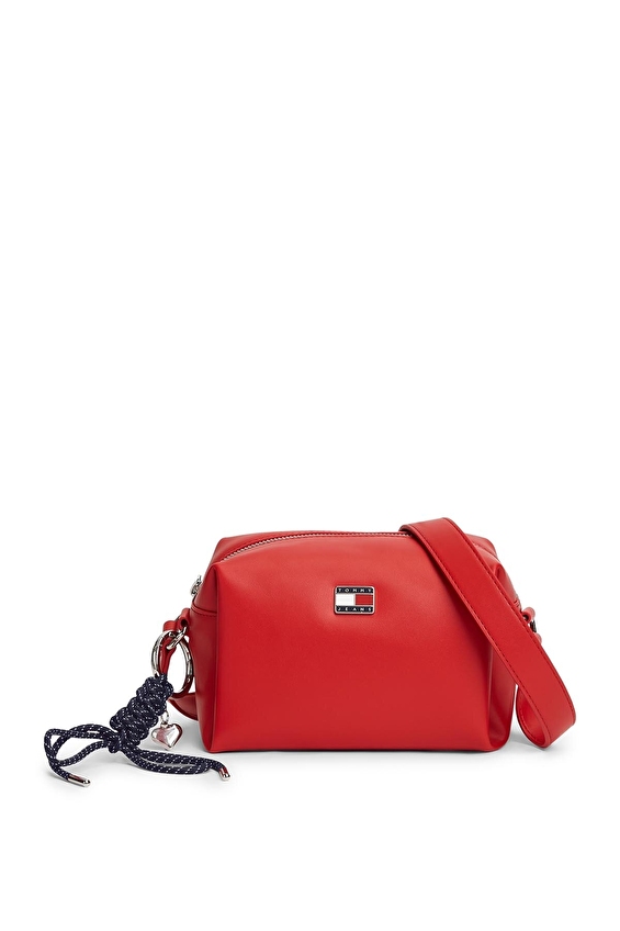 Tommy Jeans Kadın Çapraz Çanta AW0AW18456XLE Kırmızı Tommy Jeans Kadın Çapraz Çanta AW0AW18456XLE Kırmızı
