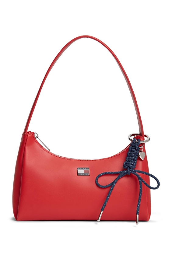 Tommy Jeans Kadın Omuz Çantası AW0AW18458XLE Kırmızı Tommy Jeans Kadın Omuz Çantası AW0AW18458XLE Kırmızı