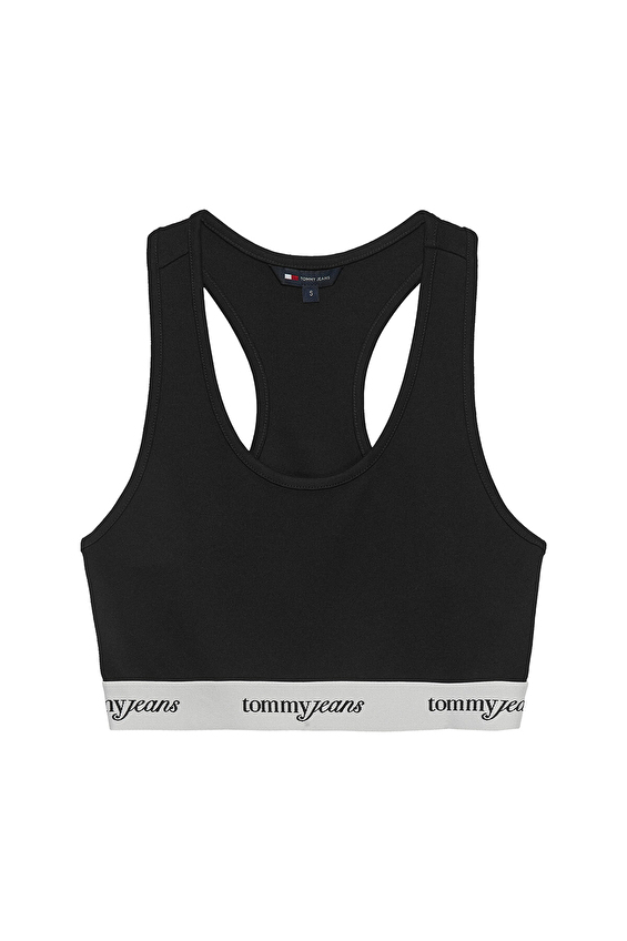 Tommy Jeans Kadın Tişört DW0DW22762 Siyah Tommy Jeans Kadın Tişört DW0DW22762 Siyah