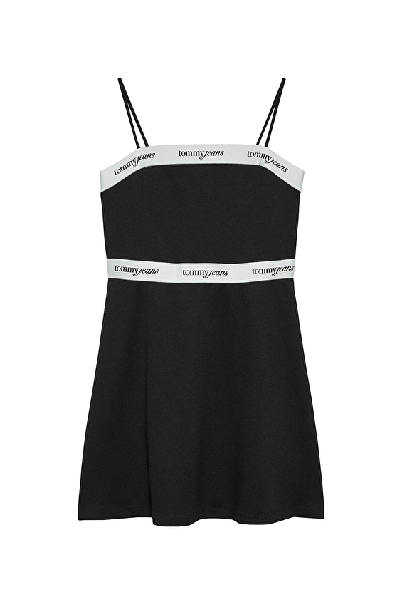Tommy Jeans Kadın Elbise DW0DW22337 Siyah Tommy Jeans Kadın Elbise DW0DW22337 Siyah