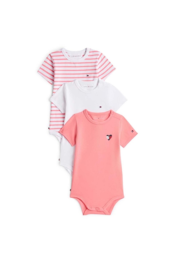 Tommy Hilfiger Bebek Takım KN0KN02373 Pembe Tommy Hilfiger Bebek Takım KN0KN02373 Pembe