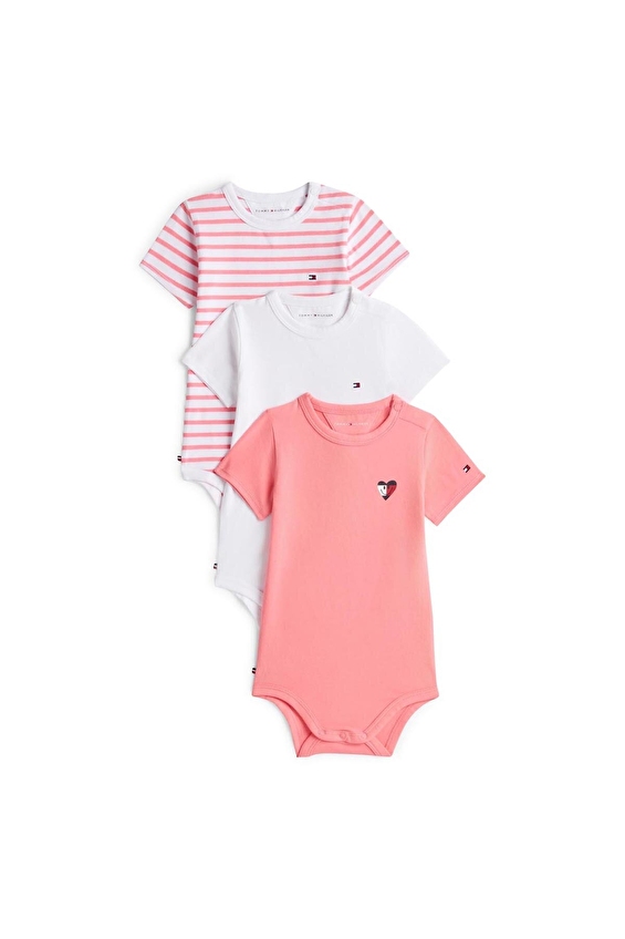 Tommy Hilfiger Bebek Takım KN0KN02373 Pembe Tommy Hilfiger Bebek Takım KN0KN02373 Pembe