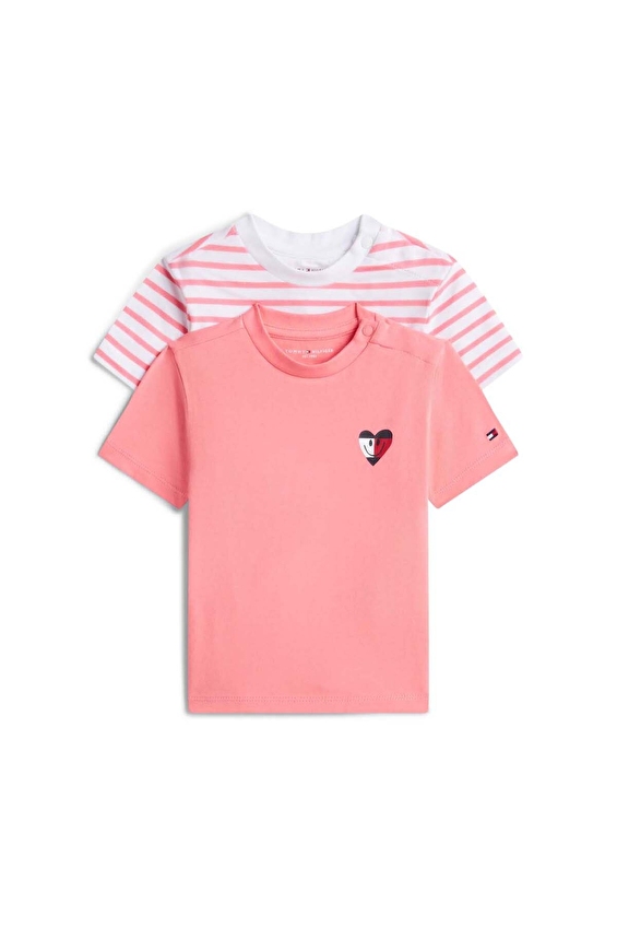 Tommy Hilfiger Bebek Takım KN0KN02378 Pembe Tommy Hilfiger Bebek Takım KN0KN02378 Pembe