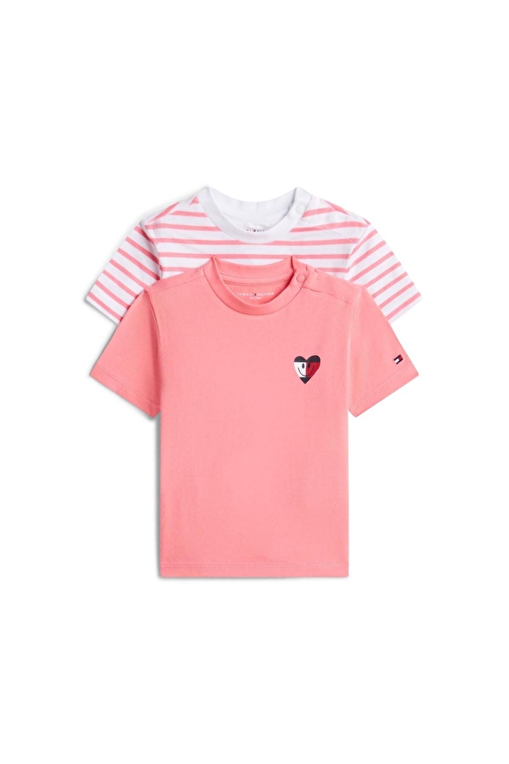 Tommy Hilfiger Bebek Takım KN0KN02378 Pembe Tommy Hilfiger Bebek Takım KN0KN02378 Pembe