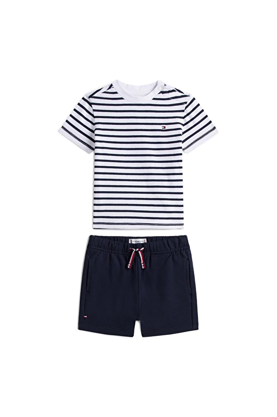Tommy Hilfiger Bebek Takım KN0KN02379 Lacivert Tommy Hilfiger Bebek Takım KN0KN02379 Lacivert