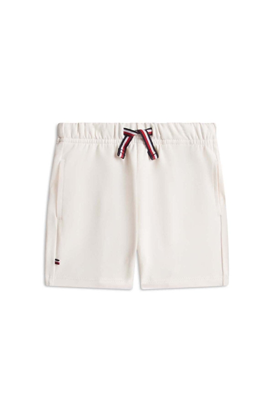 Tommy Hilfiger Bebek Şort KN0KN02349 Beyaz Tommy Hilfiger Bebek Şort KN0KN02349 Beyaz