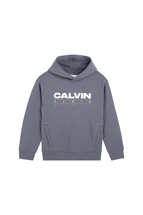 Calvin Klein Erkek Çocuk Sweat LVCKTJB41B Lacivert