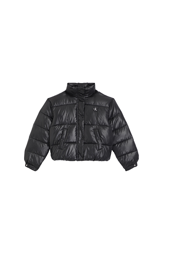 Calvin Klein Kız Çocuk Ceket LVCKTJM01G Siyah